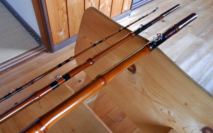 赤ガイド石鯛竿