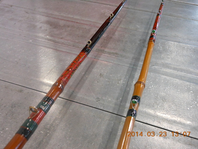 横浜道楽工房竿2本