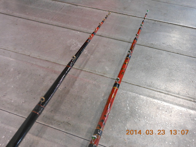 横浜道楽工房竿2本