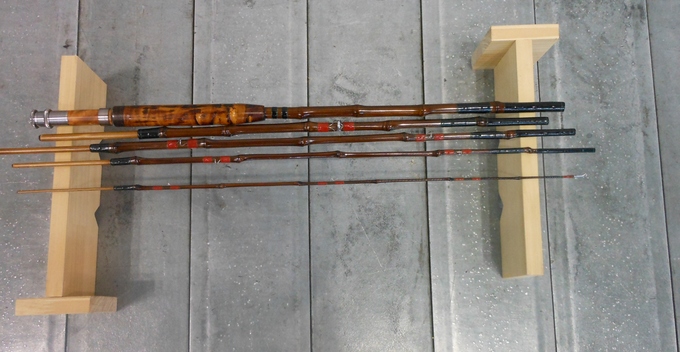 横浜道楽工房5本継ぎフライ竿