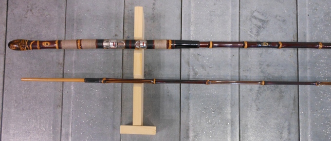 元野さん作竿